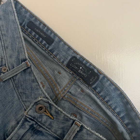 Y2K Low Rise Lucky Brand Jeans - Picture 3 of 5